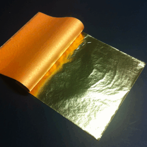 Pan de Oro Imitación libros 14x14cm